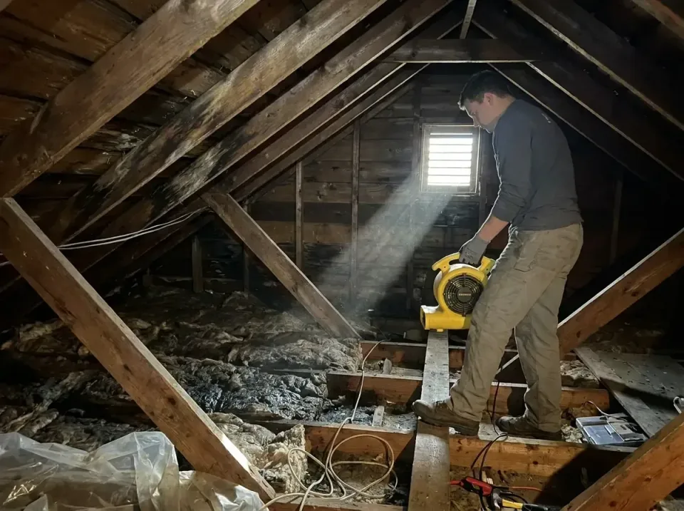 attic-water-damage-drying-proc-007 — frequently asked questions, Emergency Water Extraction & 24/7 Flood Response in Vacavil…